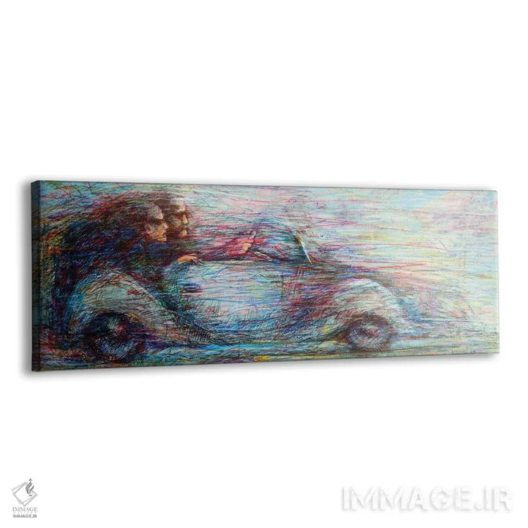 تابلو دکوراتیو سفر اثر راخمت ردژپوف - نمای پرسپکتیو محصول