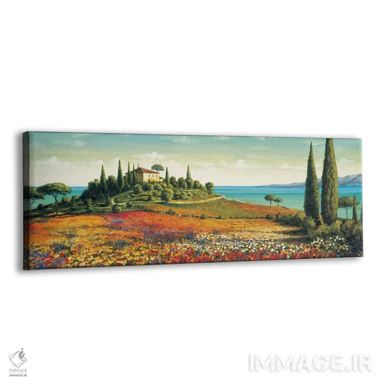 تابلو دکوراتیو نور بعد از ظهر اثر ریچارد لبلان - نمای پرسپکتیو محصول