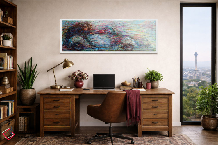 تابلو دکوراتیو سفر اثر راخمت ردژپوف - D1W