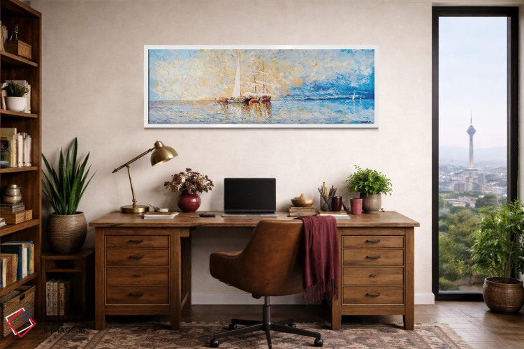 تابلو دکوراتیو دریای بالتیک اثر راخمت ردژپوف - D1W