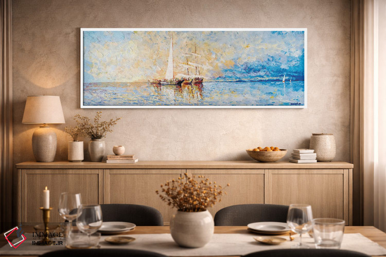 تابلو دکوراتیو دریای بالتیک اثر راخمت ردژپوف - D2W