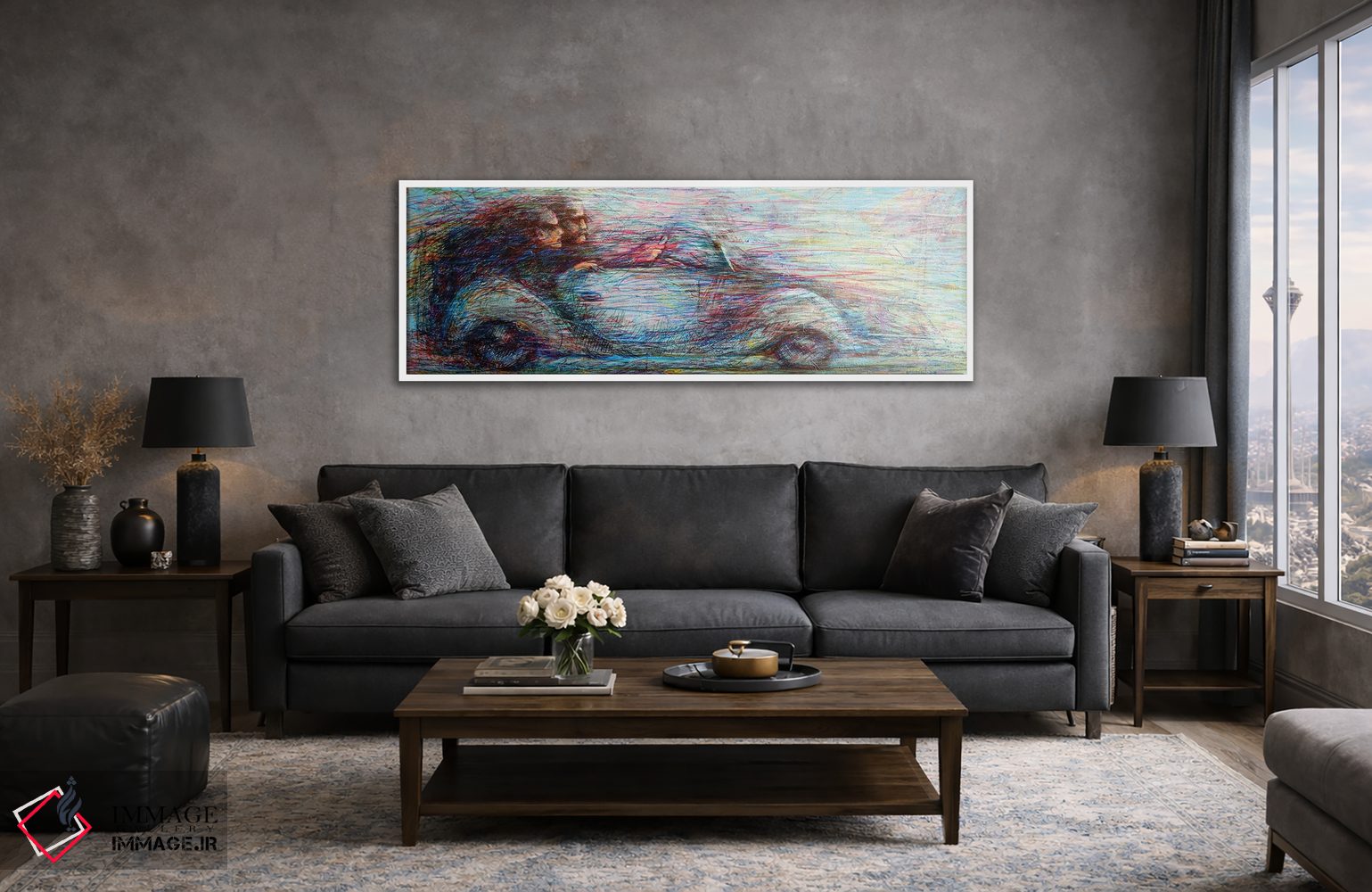 تابلو دکوراتیو سفر اثر راخمت ردژپوف - D4W