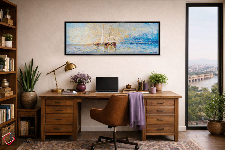 تابلو دکوراتیو دریای بالتیک اثر راخمت ردژپوف - D3B