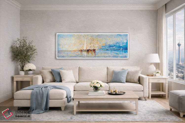 تابلو دکوراتیو دریای بالتیک اثر راخمت ردژپوف - D4W