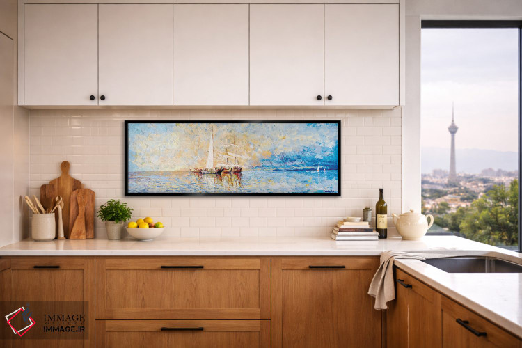 تابلو دکوراتیو دریای بالتیک اثر راخمت ردژپوف - D5B