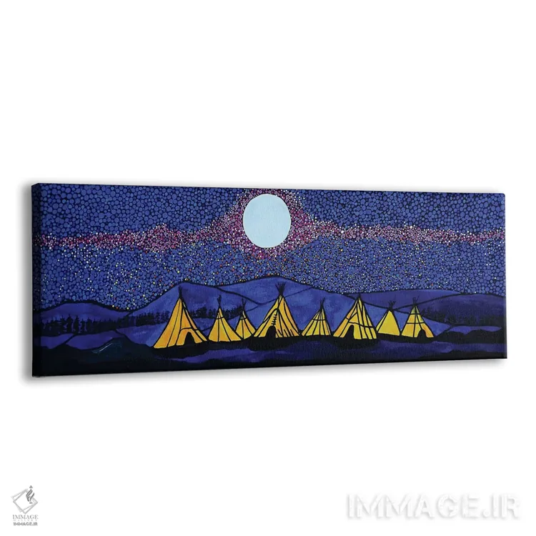 تابلو دکوراتیو آنجا که رویاها زندگی می کنند اثر ریچل اولینوک - نمای پرسپکتیو محصول