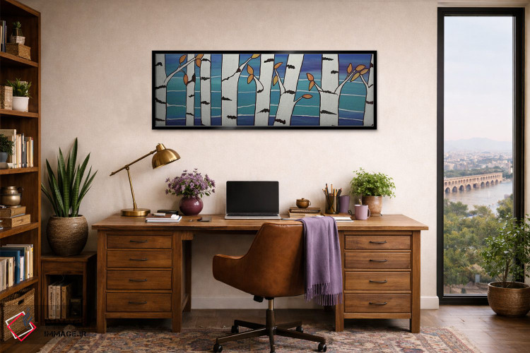 تابلو دکوراتیو آخرین برگ ها اثر ریچل اولینوک - D3B