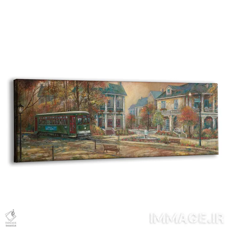 تابلو دکوراتیو ظرافت بی زمان اثر روئن منینگ - نمای پرسپکتیو محصول