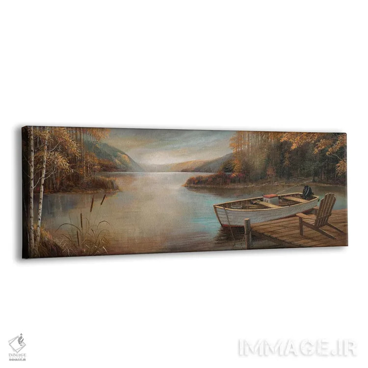 تابلو دکوراتیو آرامش آرام اثر روئن منینگ - نمای پرسپکتیو محصول