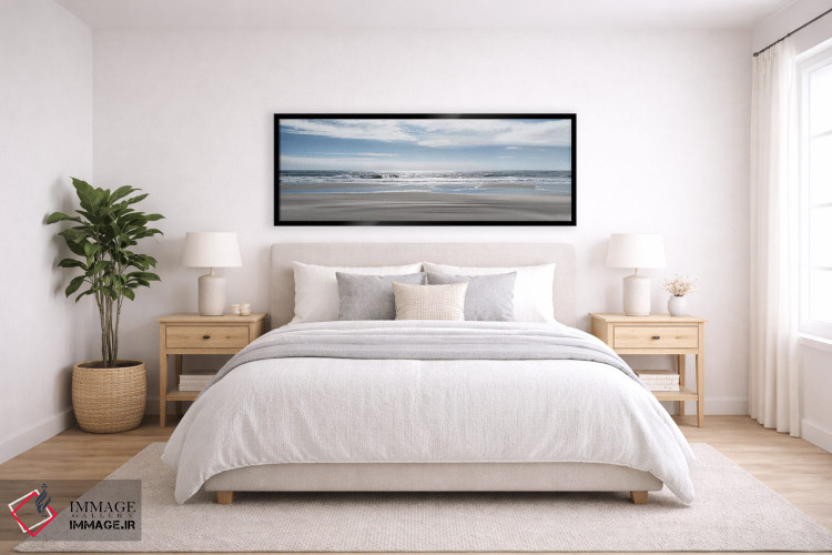 تابلو دکوراتیو سعادت ساحلی اثر روئن منینگ - D6B