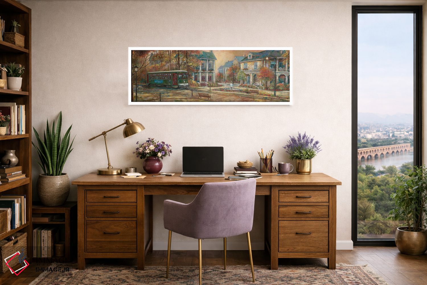 تابلو دکوراتیو ظرافت بی زمان اثر روئن منینگ - D1W