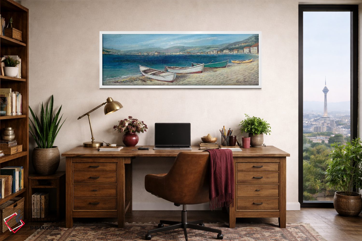 تابلو دکوراتیو باد تابستانی اثر روئن منینگ - D1W