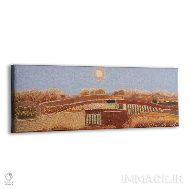 تابلو انتزاعی My Favorite Season,پاییز، فصل محبوب من اثر راب فن هوک - نمای پرسپکتیو محصول