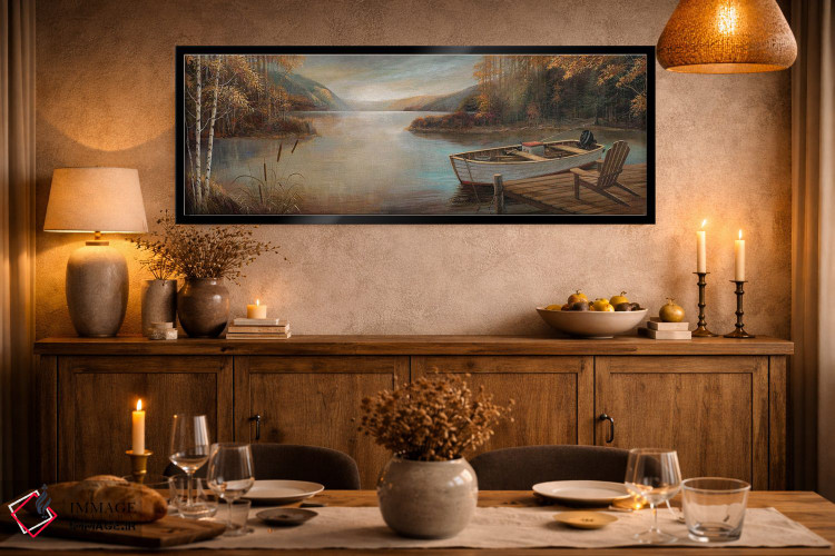 تابلو دکوراتیو آرامش آرام اثر روئن منینگ - D2B