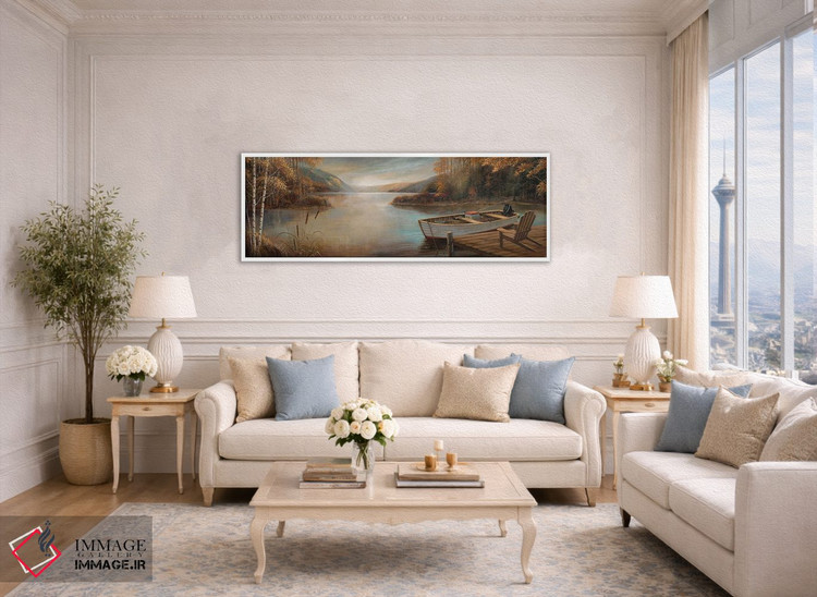 تابلو دکوراتیو آرامش آرام اثر روئن منینگ - D3W