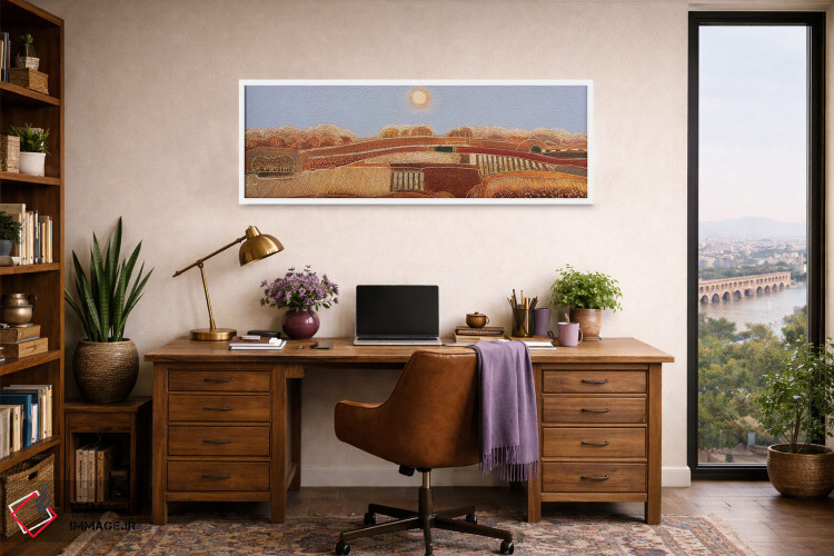 تابلو انتزاعی My Favorite Season,پاییز، فصل محبوب من اثر راب فن هوک - D1W