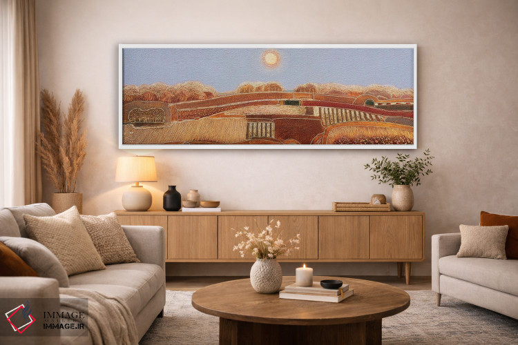 تابلو انتزاعی My Favorite Season,پاییز، فصل محبوب من اثر راب فن هوک - D5W