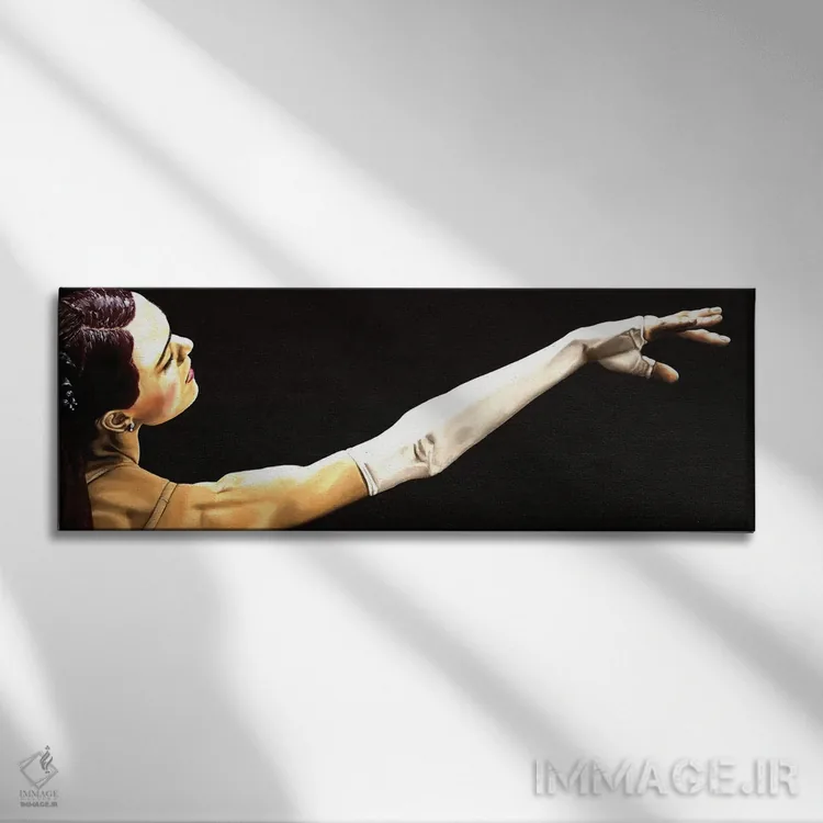 تابلو دکوراتیو افسون مرگبار اثر ریچارد یانگ - نمای روبهرو روی دیوار