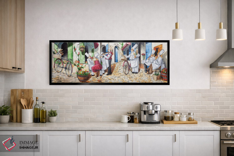 تابلو دکوراتیو تعطیلی سرآشپز اثر رونالد وست - D2B