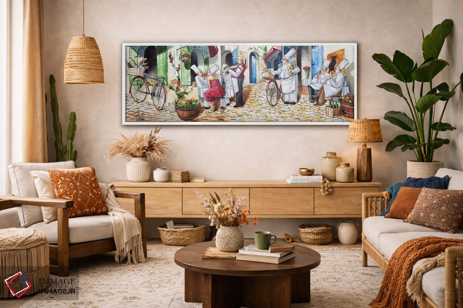 تابلو دکوراتیو تعطیلی سرآشپز اثر رونالد وست - D3W