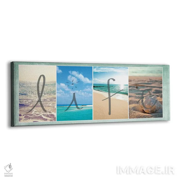 تابلو دکوراتیو زندگی دریایی اثر سوزان برایانت - نمای پرسپکتیو محصول