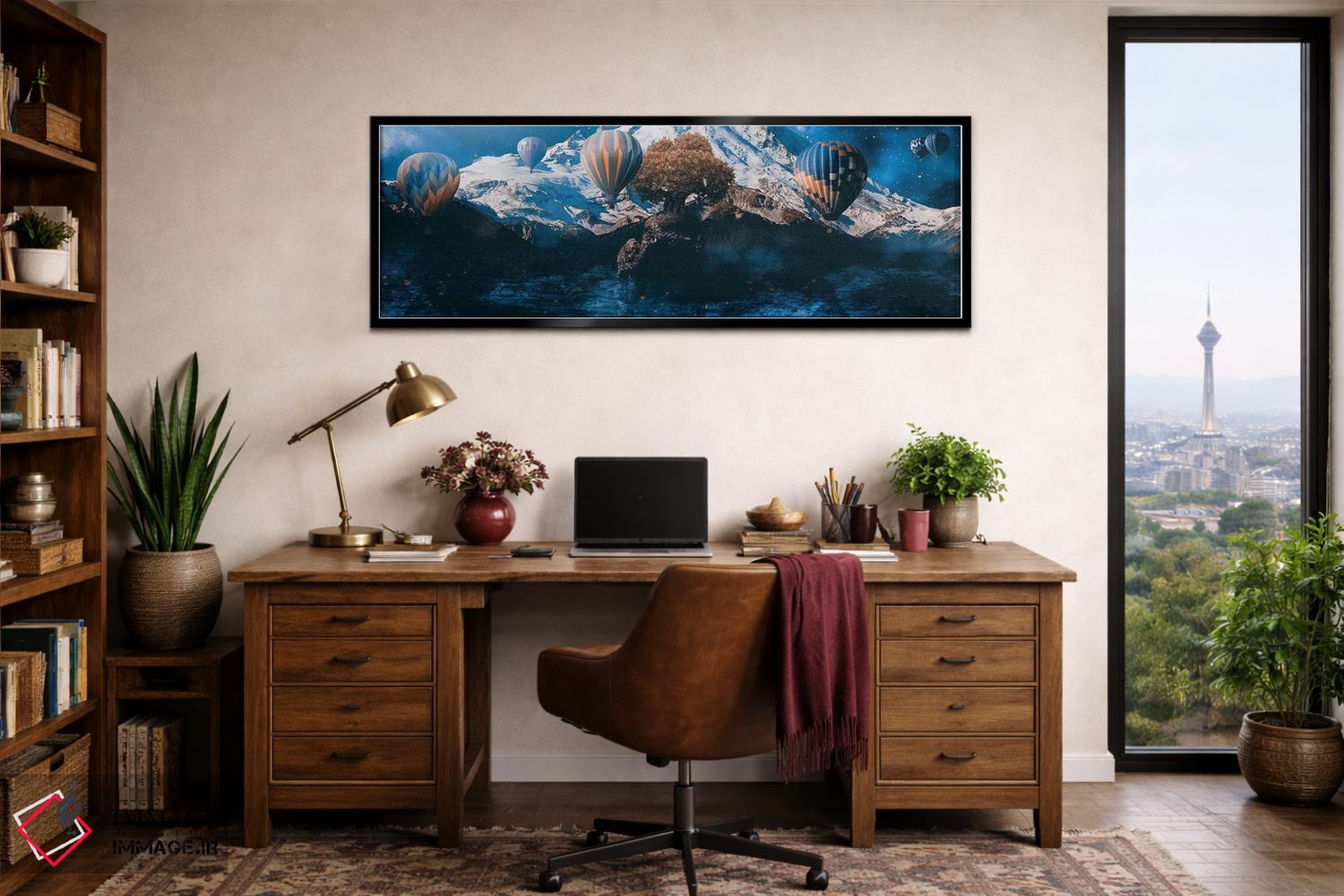 تابلو دکوراتیو کوشش های بزرگ اثر شاون رایکن - D2B