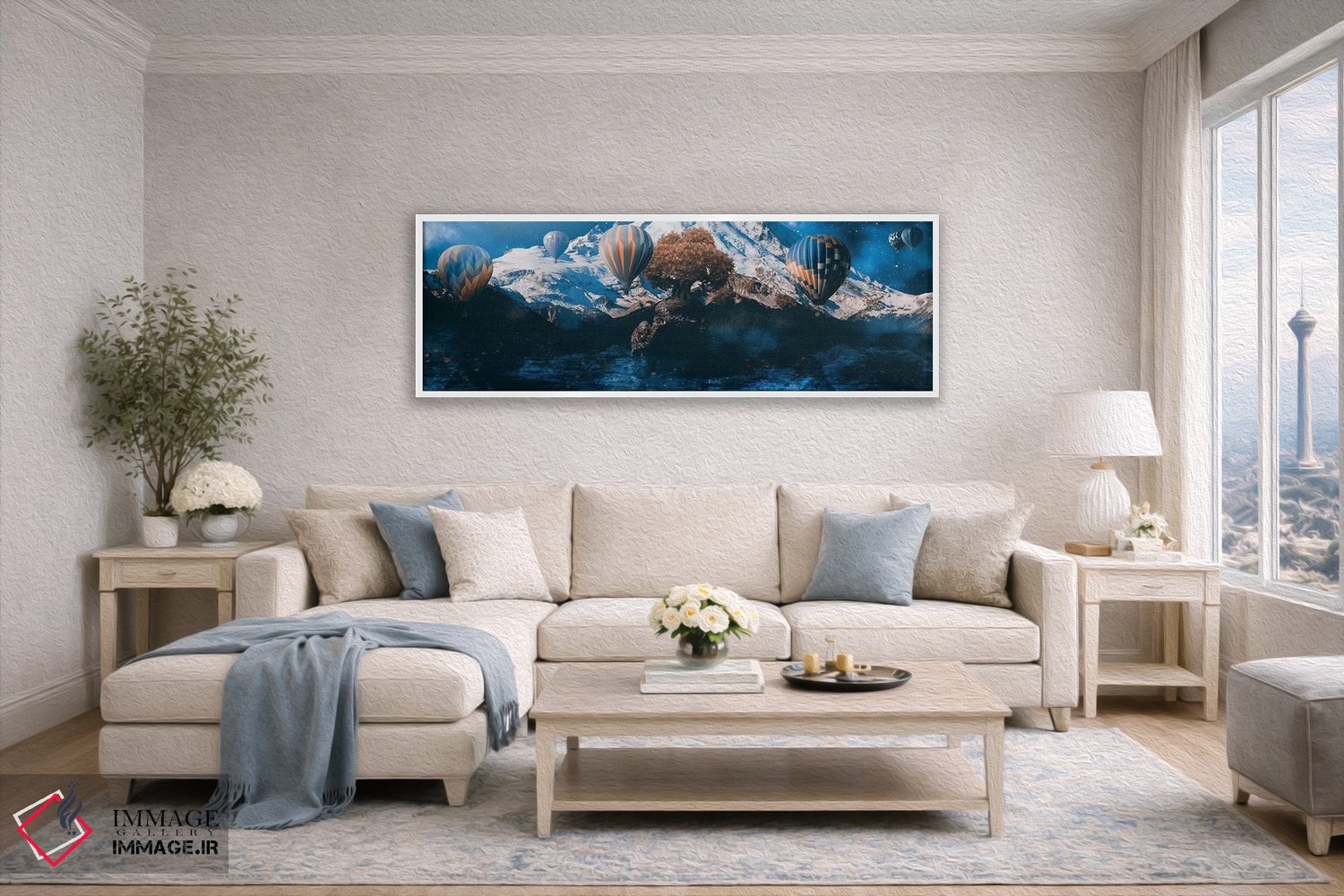 تابلو دکوراتیو کوشش های بزرگ اثر شاون رایکن - D3W