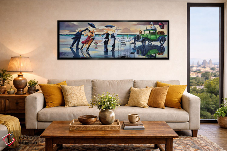 تابلو دکوراتیو شب قرار پنجم اثر رونالد وست - D6B