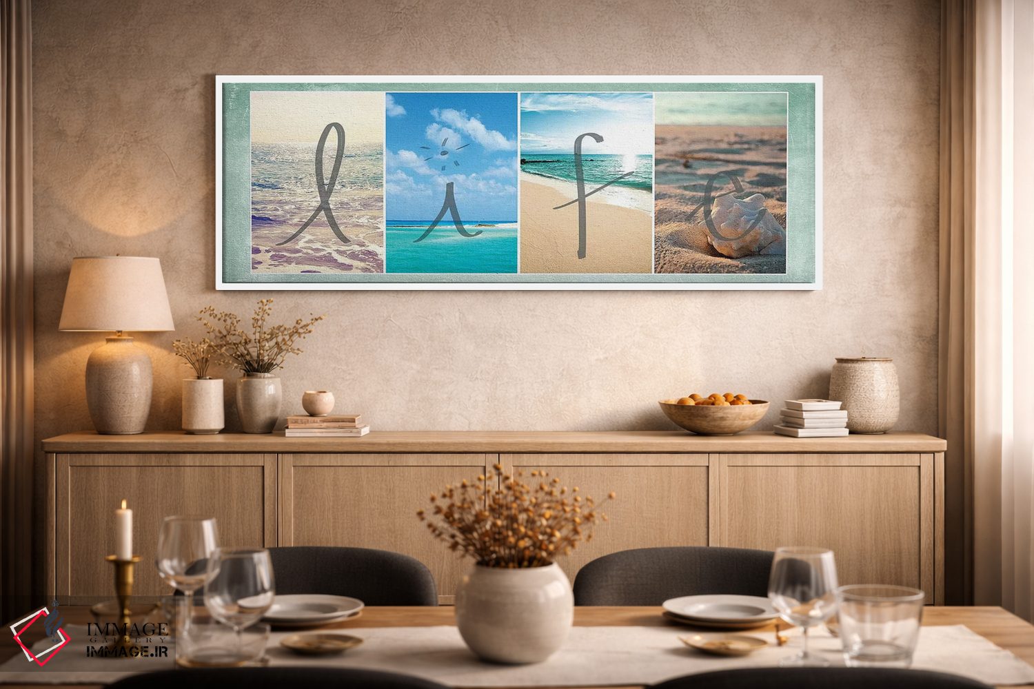 تابلو دکوراتیو زندگی دریایی اثر سوزان برایانت - D2W