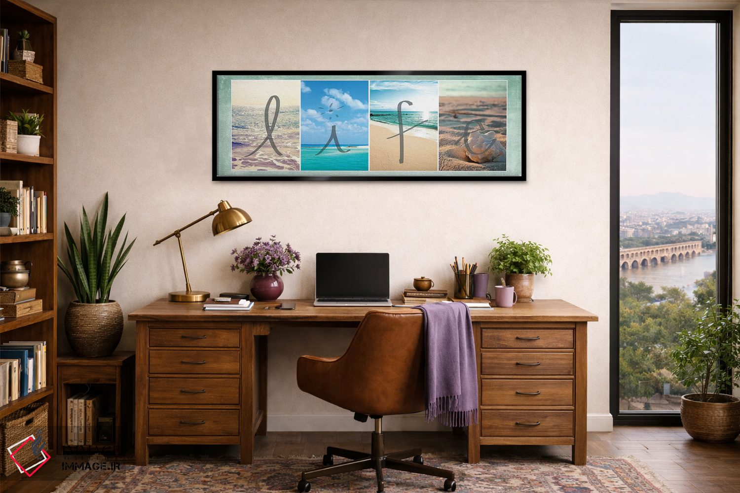 تابلو دکوراتیو زندگی دریایی اثر سوزان برایانت - D3B