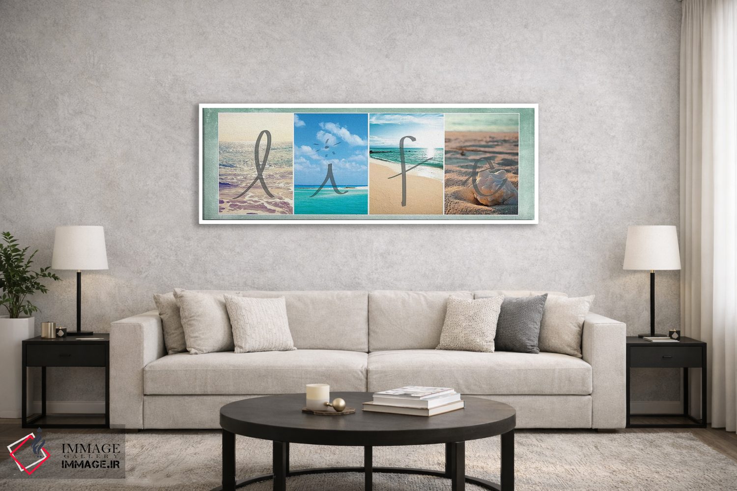 تابلو دکوراتیو زندگی دریایی اثر سوزان برایانت - D4W