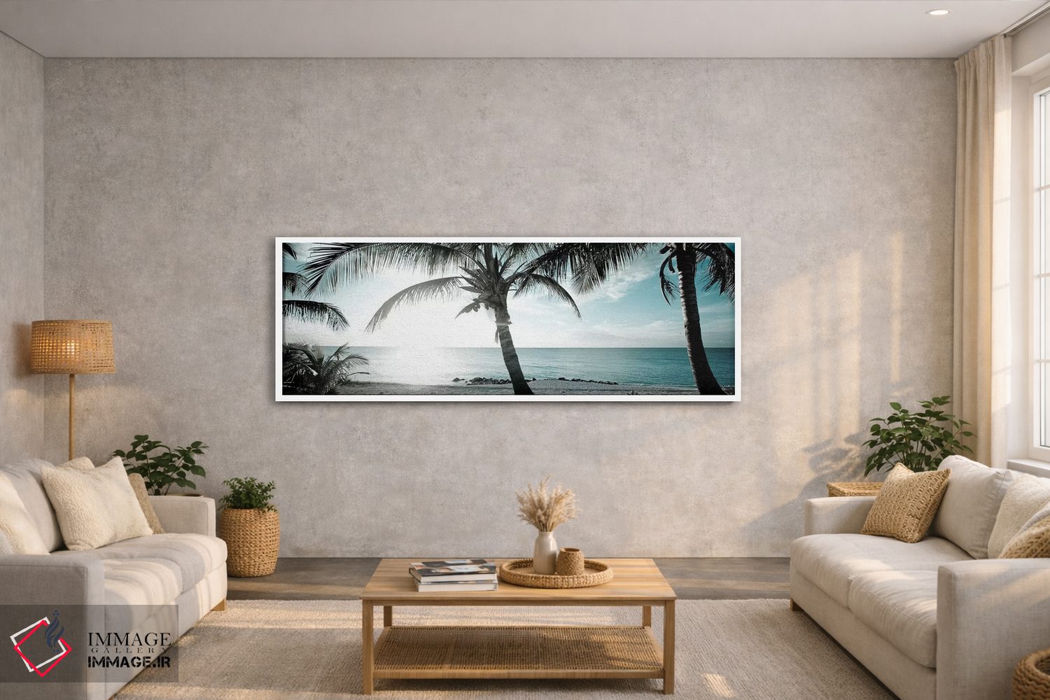 تابلو دکوراتیو بیمینی خنک I اثر سوزان برایانت - D2W