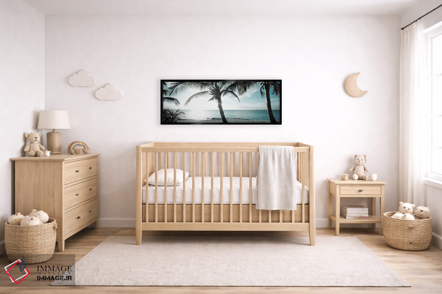 تابلو دکوراتیو بیمینی خنک I اثر سوزان برایانت - D5B