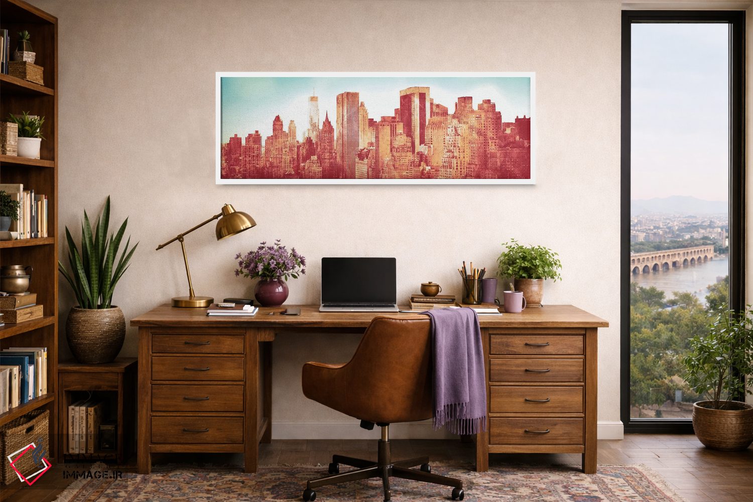 تابلو دکوراتیو عشق نیویورکی اثر سوزان برایانت - D1W