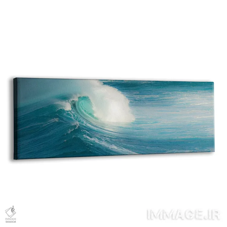 تابلو دکوراتیو آرواره ها اثر اسکات بنیون - نمای پرسپکتیو محصول