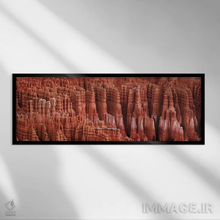 تابلو دکوراتیو Utah,برایس کانیون، یوتا اثر اسکات بنیون - نمای قابدار مشکی