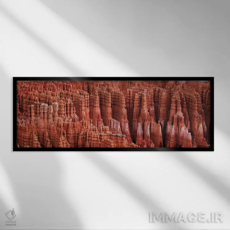 تابلو دکوراتیو Utah,برایس کانیون، یوتا اثر اسکات بنیون - نمای قابدار مشکی