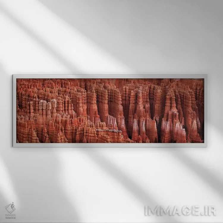 تابلو دکوراتیو Utah,برایس کانیون، یوتا اثر اسکات بنیون - نمای قابدار سفید