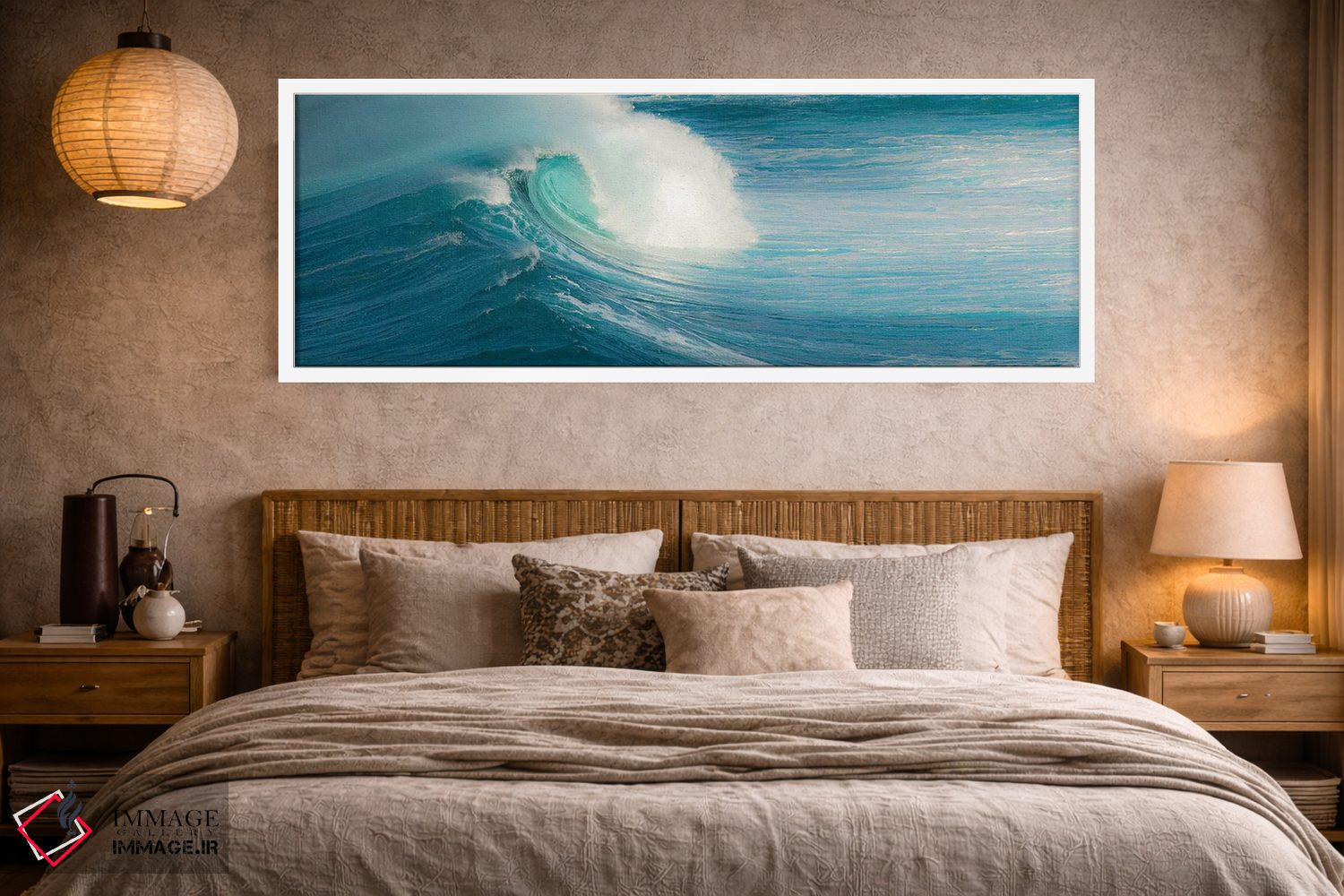 تابلو دکوراتیو آرواره ها اثر اسکات بنیون - D4W