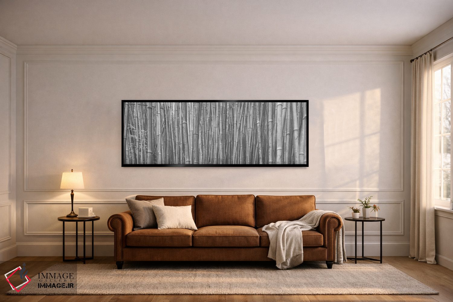 تابلو دکوراتیو جنگل بامبو اثر اسکات بنیون - D6B