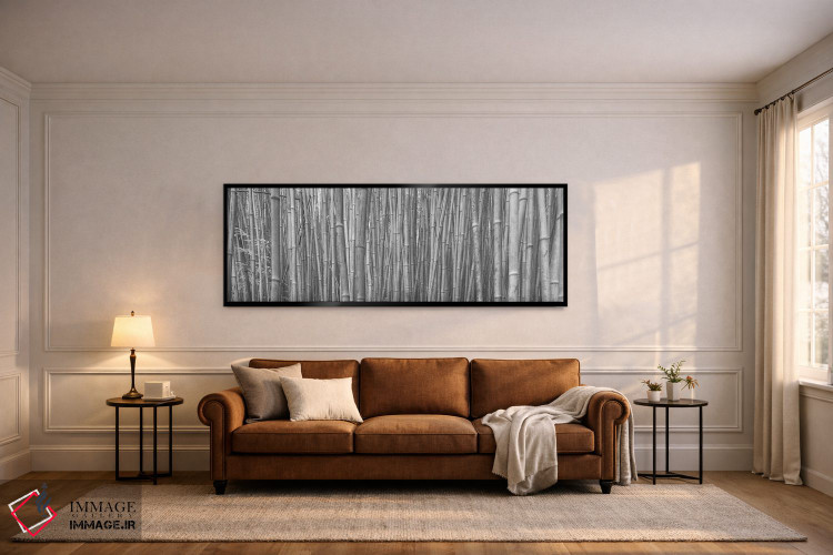 تابلو دکوراتیو جنگل بامبو اثر اسکات بنیون - D6B