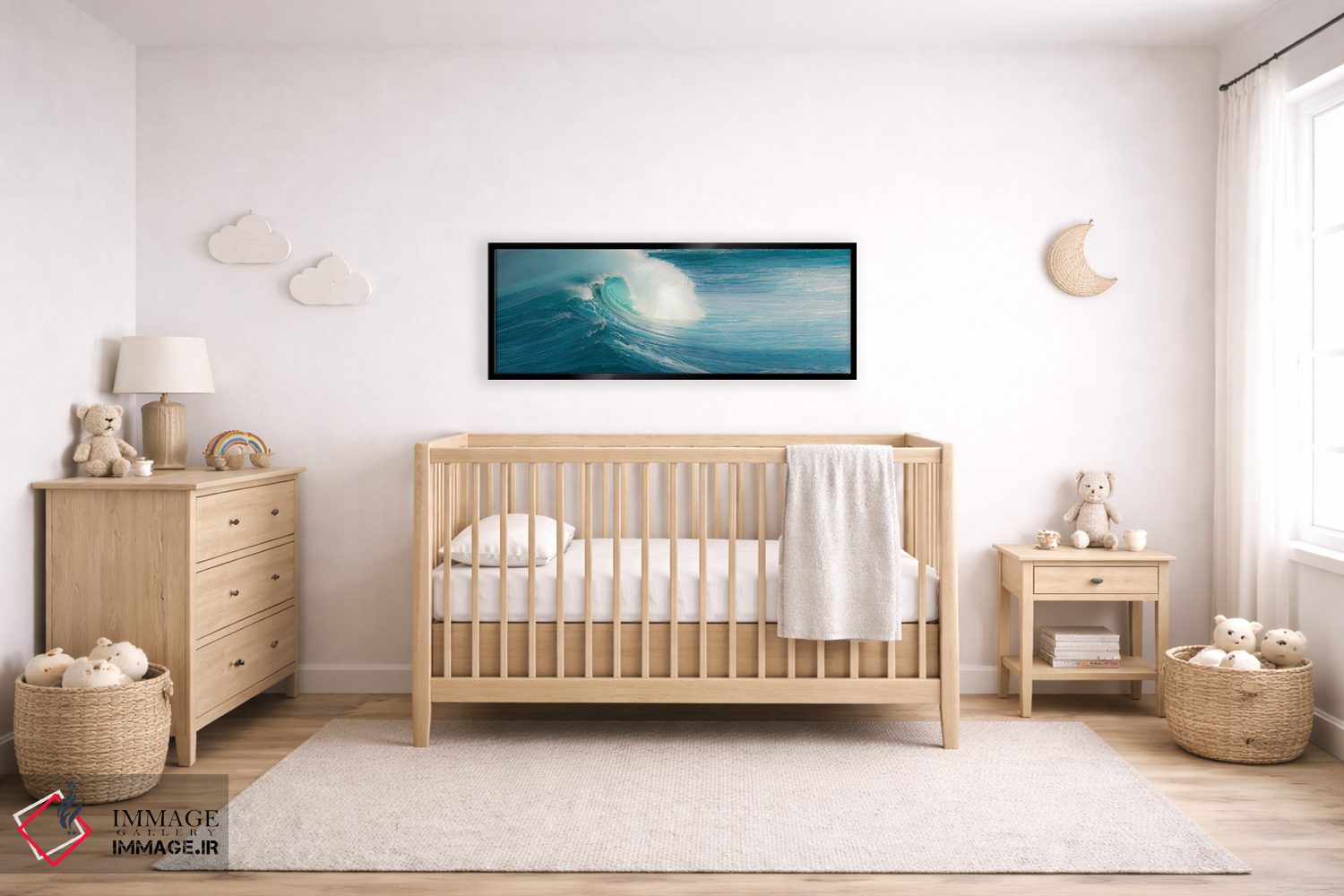 تابلو دکوراتیو آرواره ها اثر اسکات بنیون - D6B