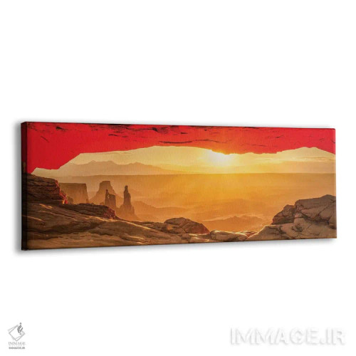 تابلو دکوراتیو تابش خورشید در طاق مسا ۲ اثر بث شریدن - نمای پرسپکتیو محصول