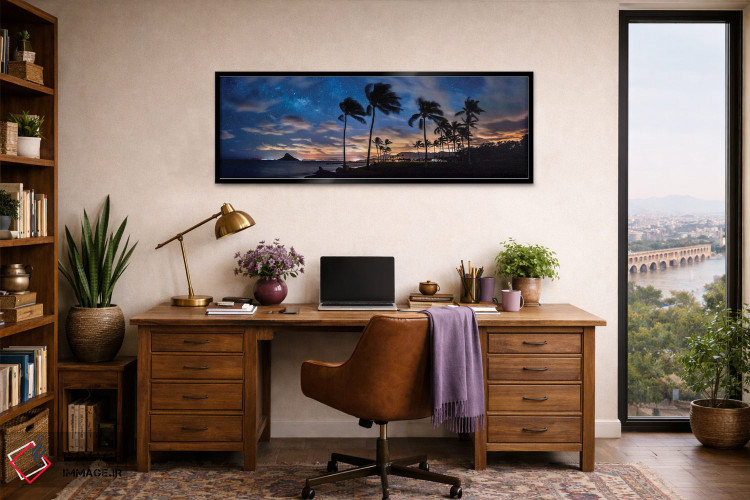 تابلو دکوراتیو ستارگان موکولیئی اثر شان دیوی - D2B