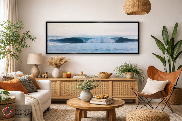 تابلو دکوراتیو عمق سمت راست اثر شان دیوی - D4B