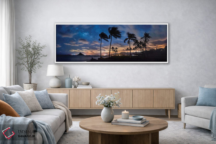 تابلو دکوراتیو ستارگان موکولیئی اثر شان دیوی - D3W