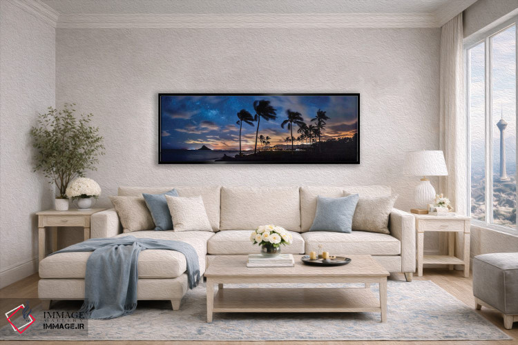 تابلو دکوراتیو ستارگان موکولیئی اثر شان دیوی - D5B