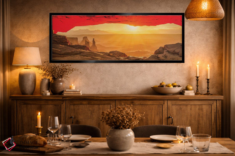 تابلو دکوراتیو تابش خورشید در طاق مسا ۲ اثر بث شریدن - D2B