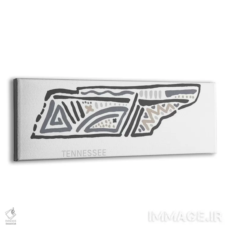 تابلو دکوراتیو تنسی اثر استیتمنت گودز - نمای پرسپکتیو محصول