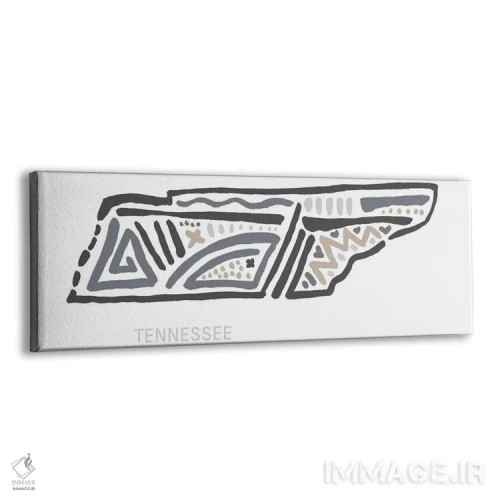 تابلو دکوراتیو تنسی اثر استیتمنت گودز - نمای پرسپکتیو محصول